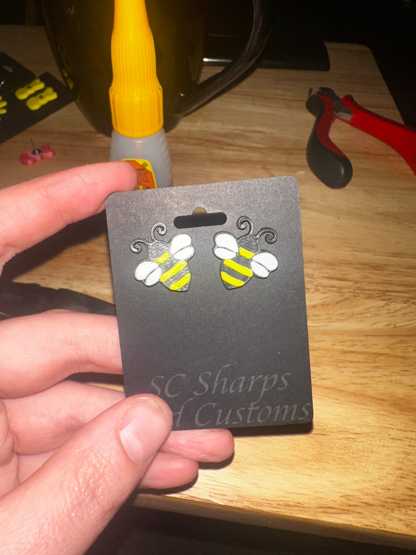 Bee Earrings