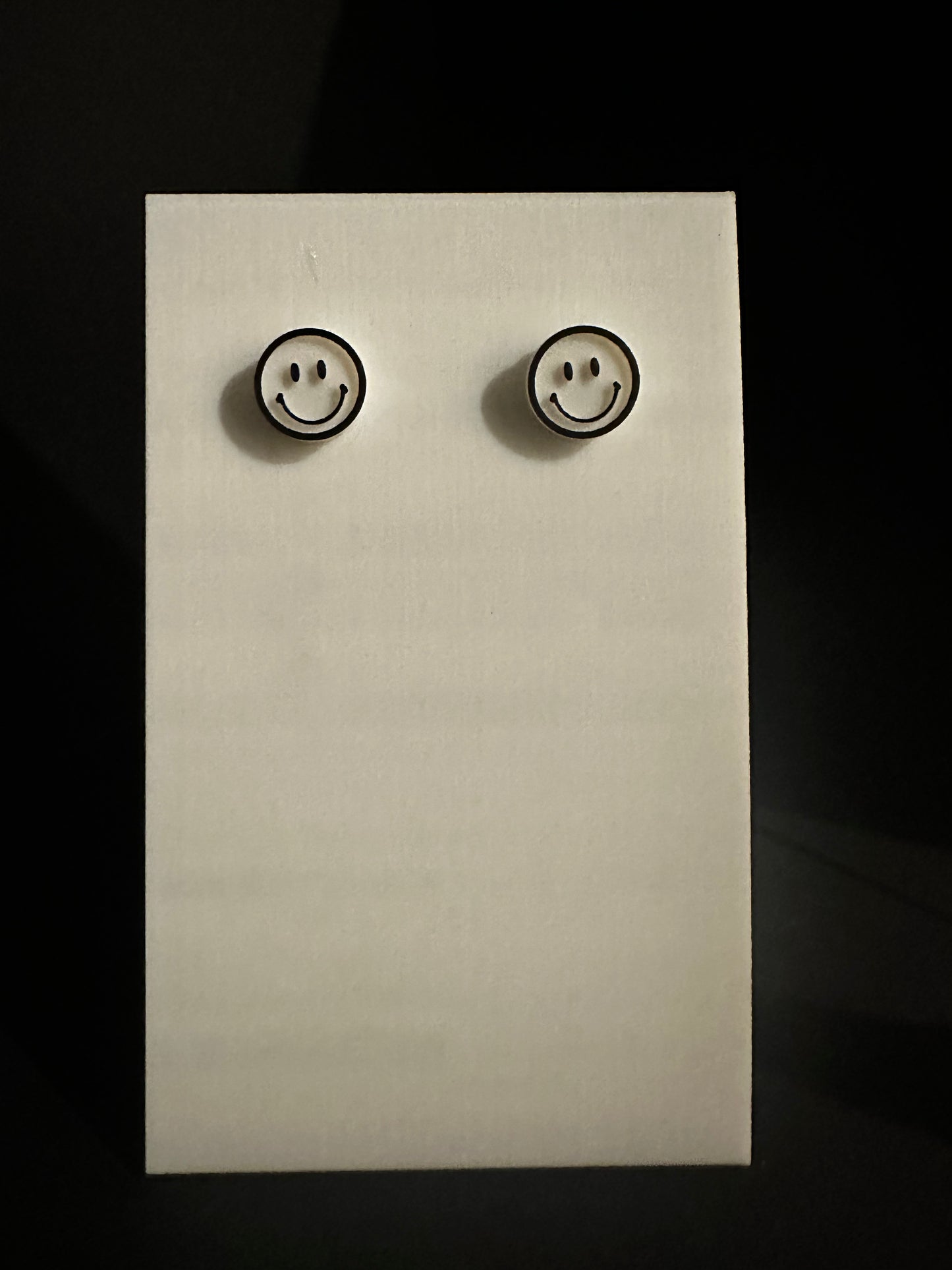 Smiley Face Stud Earrings