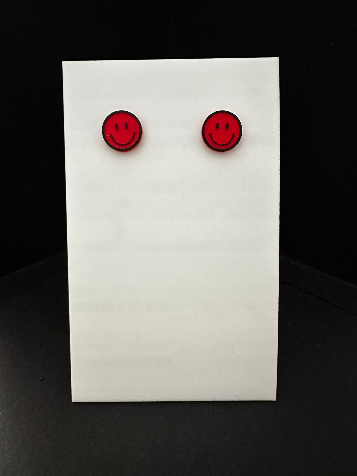 Smiley Face Stud Earrings