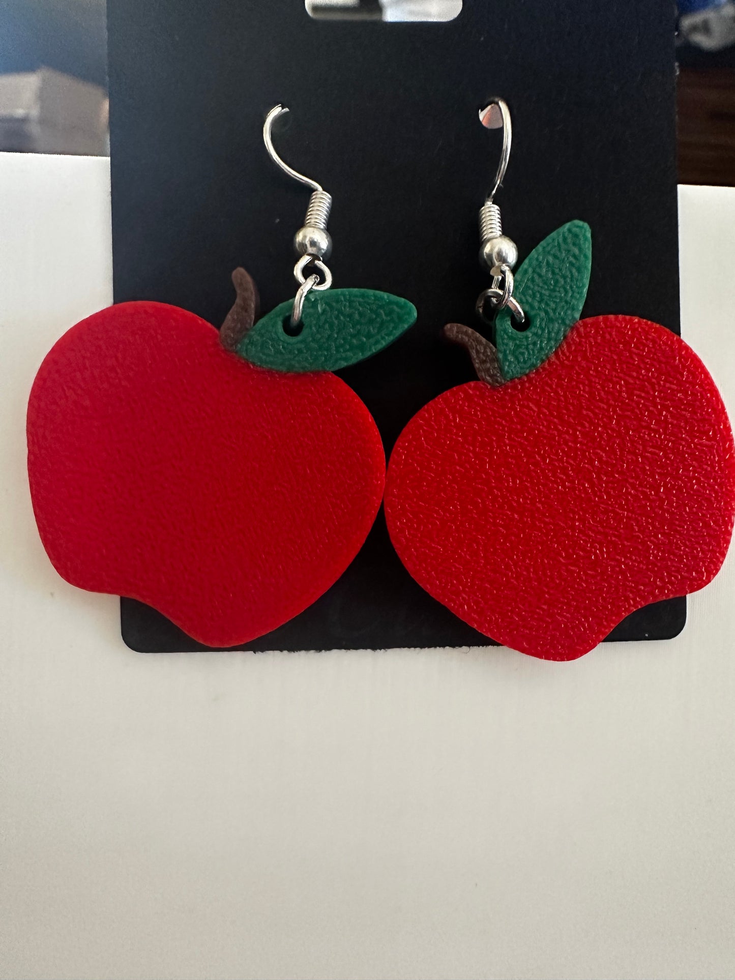 Apple Drop Earrings