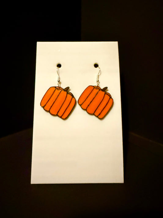 Pumpkin Earrings