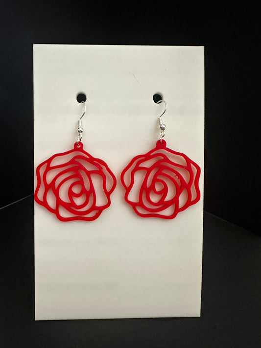 Rose Earrings