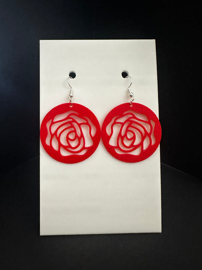 Rose Earrings