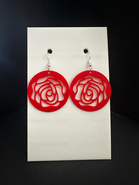 Rose Earrings